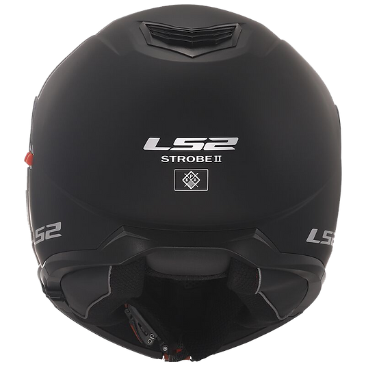 LS2 SOLID - MATTE BLACK - Strobe II Helmet