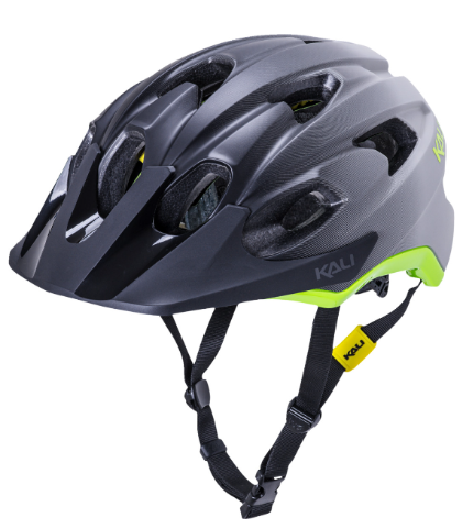 Kalli Pace Fade Helmet Black/Gray/Fluorescent Yellow