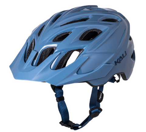 Kalli Chakra Solo Solid Helmet Blue