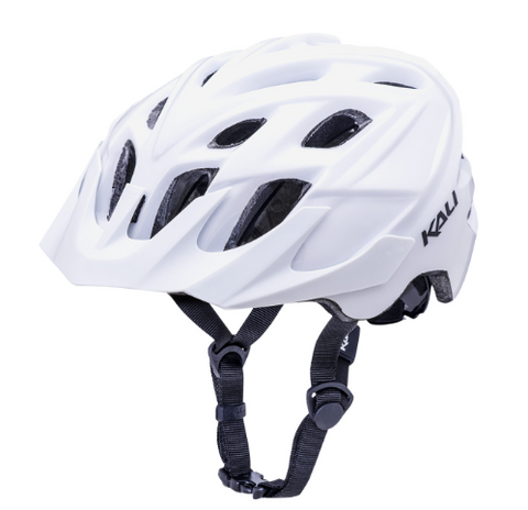 Kalli Chakra Solo Solid Helmet White