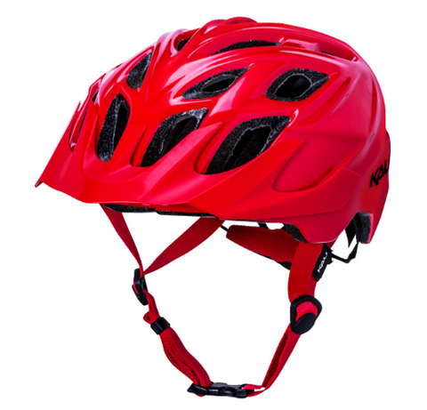 Kalli Chakra Solo Solid Helmet Red