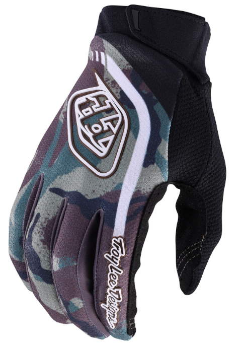 Troy Lee GP Pro Gloves Camo Army Green