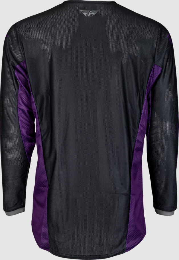 Fly Racing Kinetic Mesh Rave Jersey Black/Purple/Silver