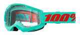 100% STRATA 2 CLEAR GOGGLES ALL COLORS