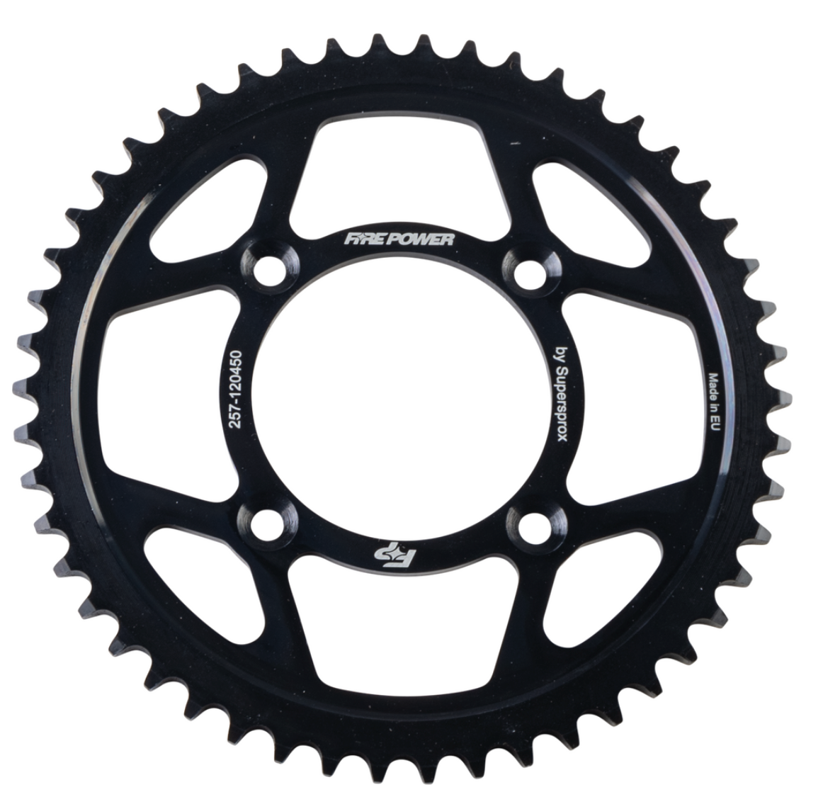 FIRE POWER REAR SPROCKET STEEL 50T BLK
