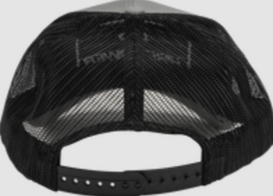 FIRE POWER CURVED BILL HAT GREY/BLACK