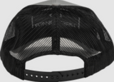 FIRE POWER CURVED BILL HAT GREY/BLACK