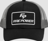 FIRE POWER CURVED BILL HAT BLACK/GREY