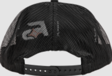 FIRE POWER FLAT BILL FP HAT BLACK