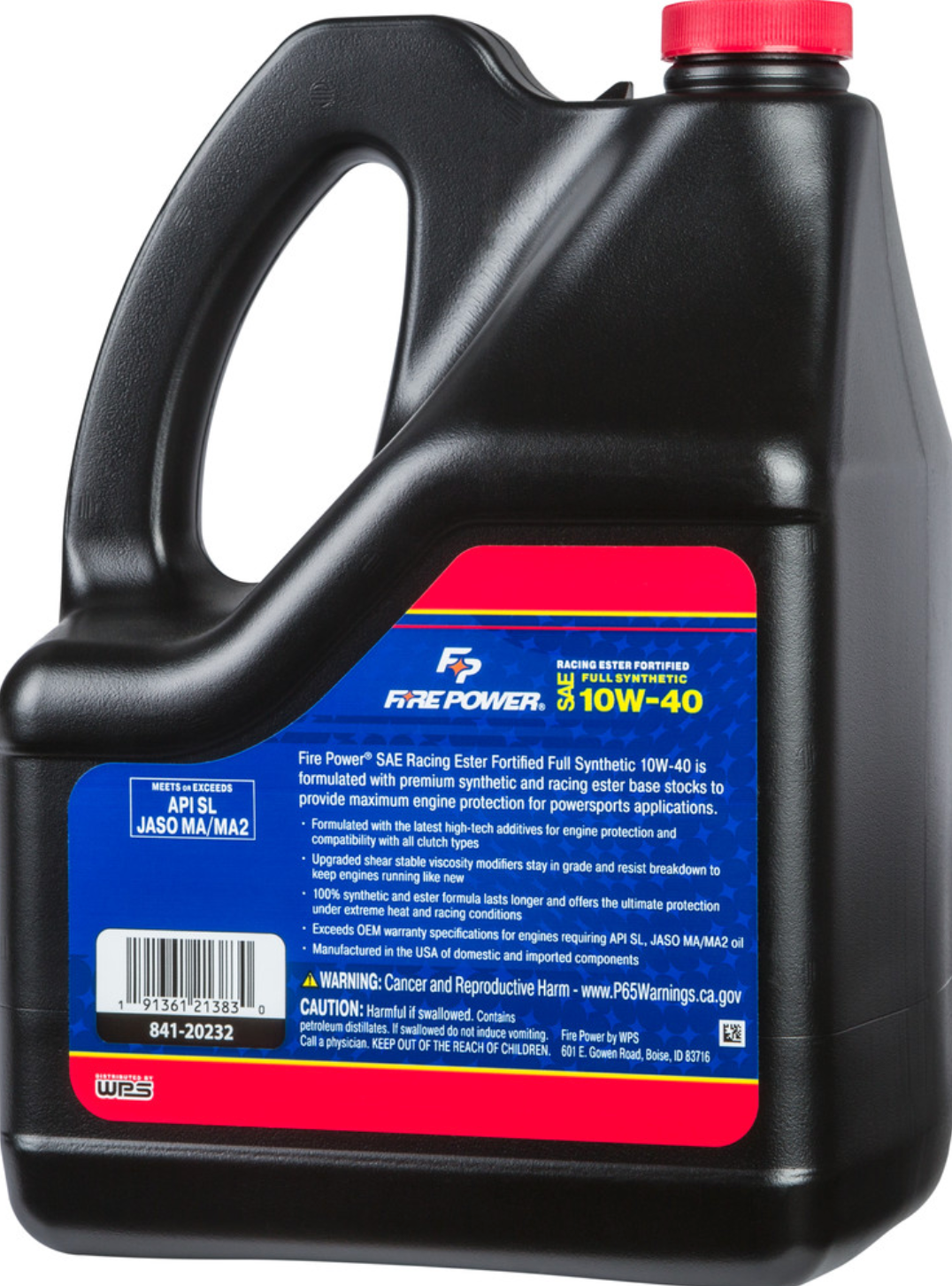 FIRE POWER SYNTHETIC ESTER OIL 10W40 4T 1 GAL (4/CASE  SOLD EA)