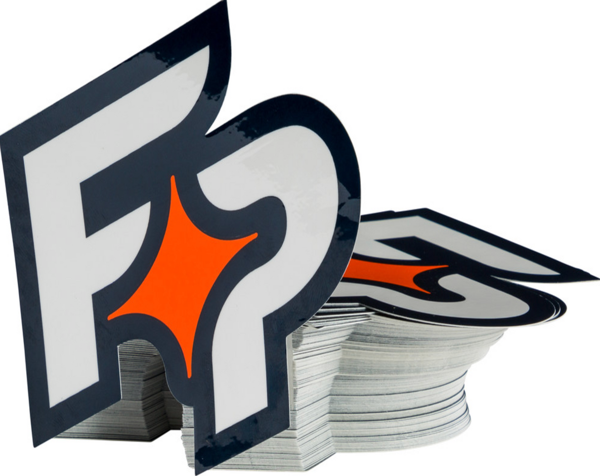 FIRE POWER FP LOGO STICKER LG 100 PKS