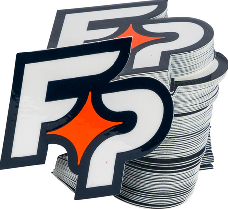 FIRE POWER FP LOGO STICKER SM 100 PKS