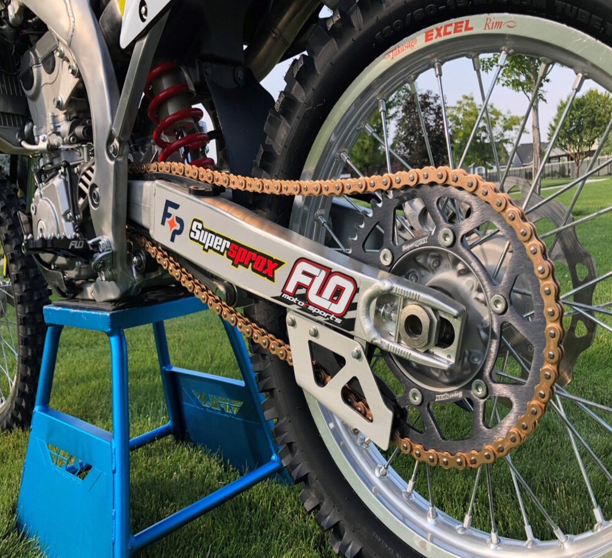 FIRE POWER O-RING CHAIN 525X150 GOLD