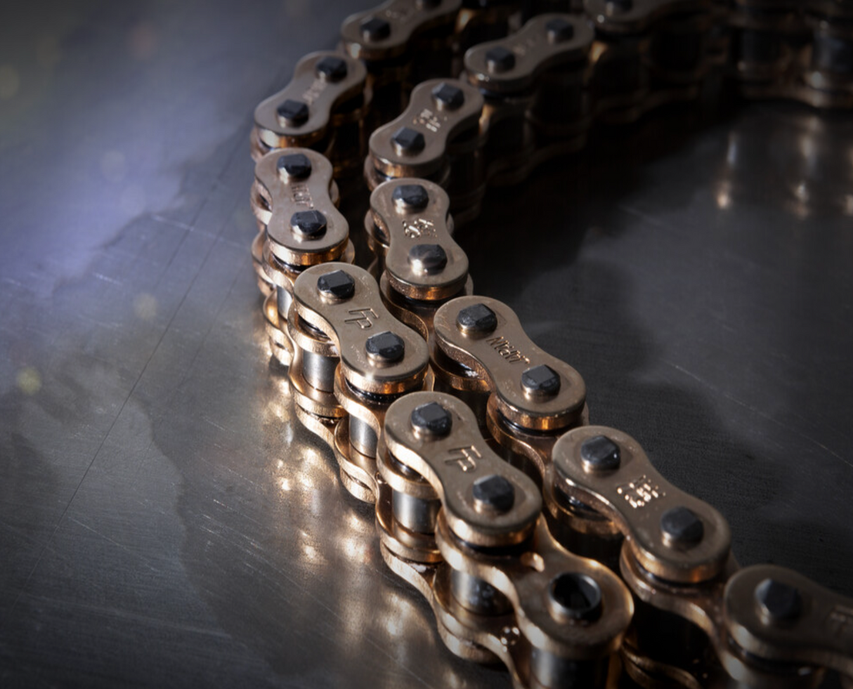 FIRE POWER X-RING CHAIN 525X130 GOLD