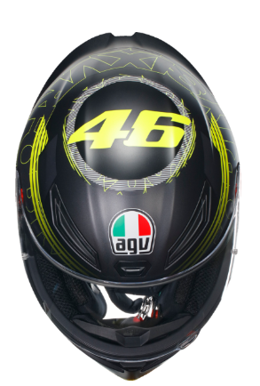 AGV K1 S Track 46 Helmet Black/Green