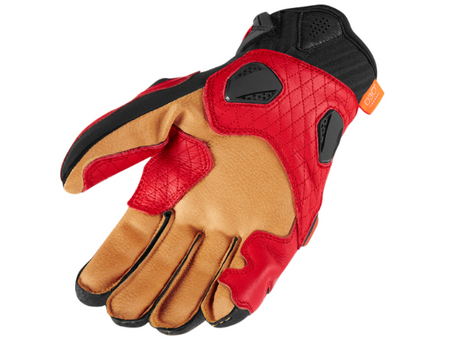 ICON Hypersport™ Short Gloves - Red