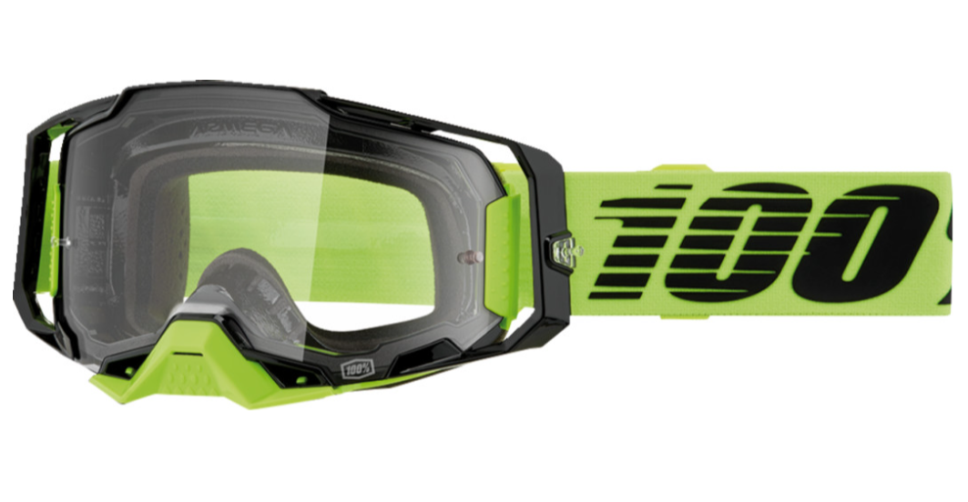 100% Armega Clear Lens Goggles