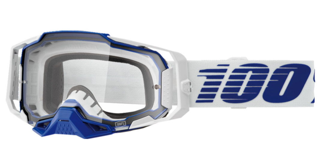 100% Armega Clear Lens Goggles