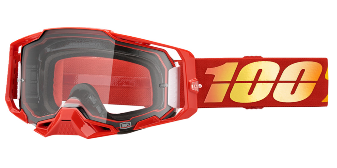 100% Armega Clear Lens Goggles