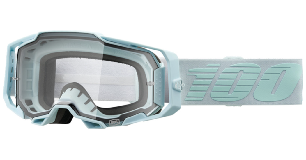 100% Armega Clear Lens Goggles