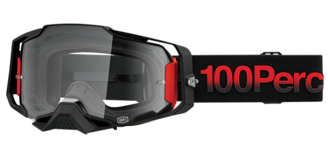 100% Armega Clear Lens Goggles