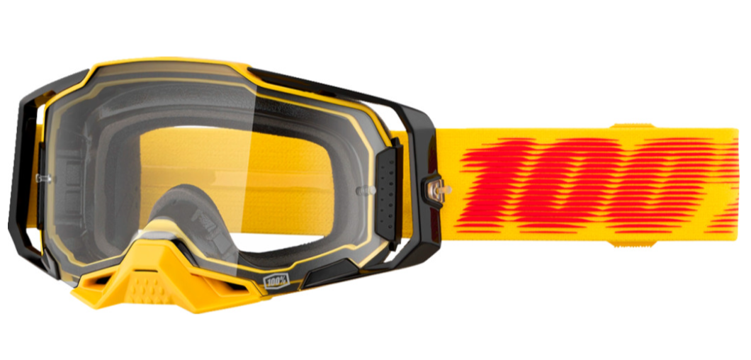 100% Armega Clear Lens Goggles