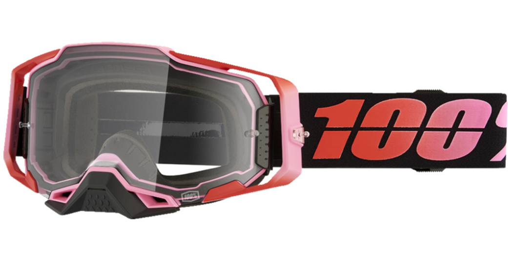 100% Armega Clear Lens Goggles