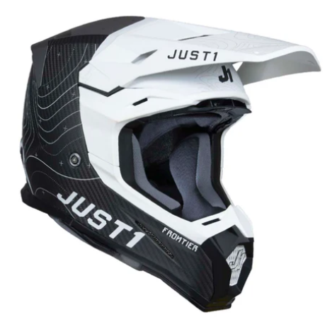 Just1 J22 Frontier Black White Carbon