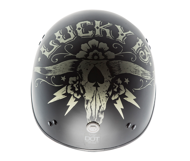 TORC® T-55 Helmet Lucky Bull Head Size S