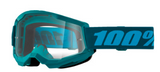 100% STRATA 2 CLEAR GOGGLES ALL COLORS