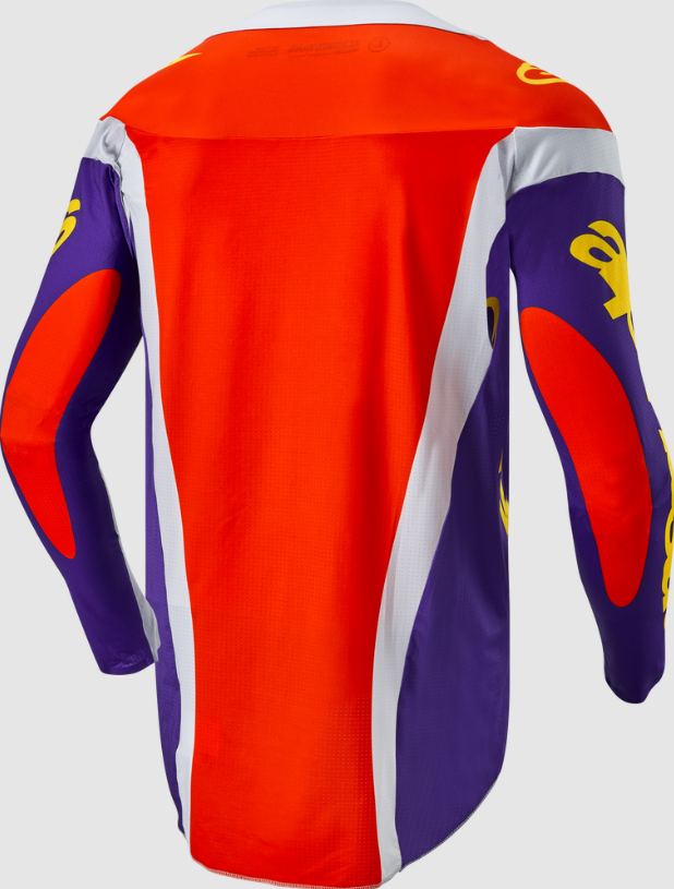 Alpinestars Techstar Ocuri Jersey Hot Orange/Purple/Black