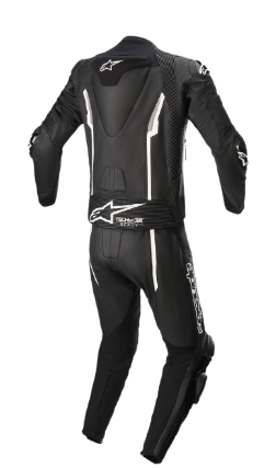 Alpinestars Missile v2 2-Piece Leather Suit - Black/White