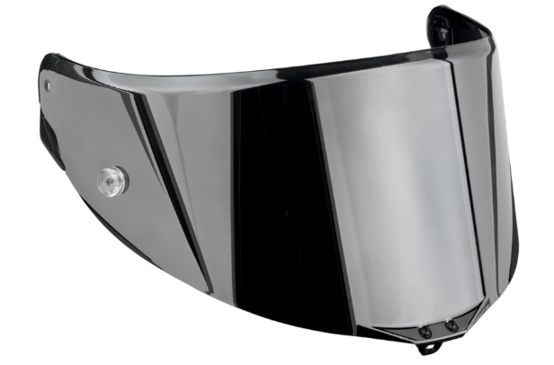AGV Race 2 Shield - Pista GP R/Corsa R/Veloce S - Pinlock® Prepared - Iridium Silver