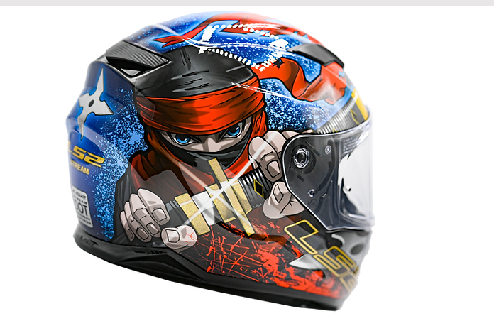 LS2 STREAM EVO FULL FACE HELMET