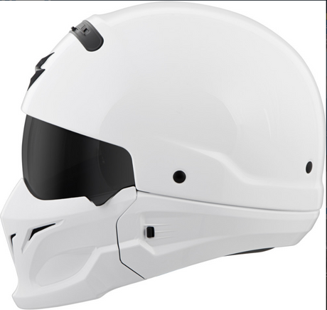 SCORPION EXO COVERT OPEN-FACE HELMET WHITE