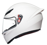 AGV K1 S Solid Helmet White