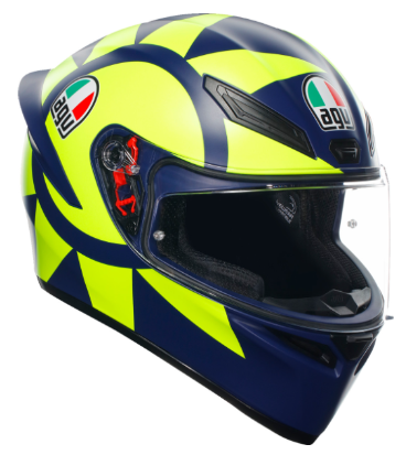 AGV フルフェイスヘルメット 青/緑 AGV フルフェイスヘルメット 青/緑