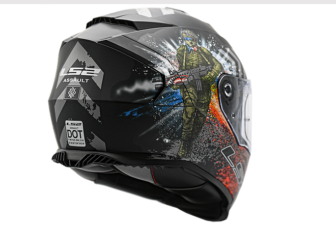 LS2 ASSAULT FULL FACE HELMET