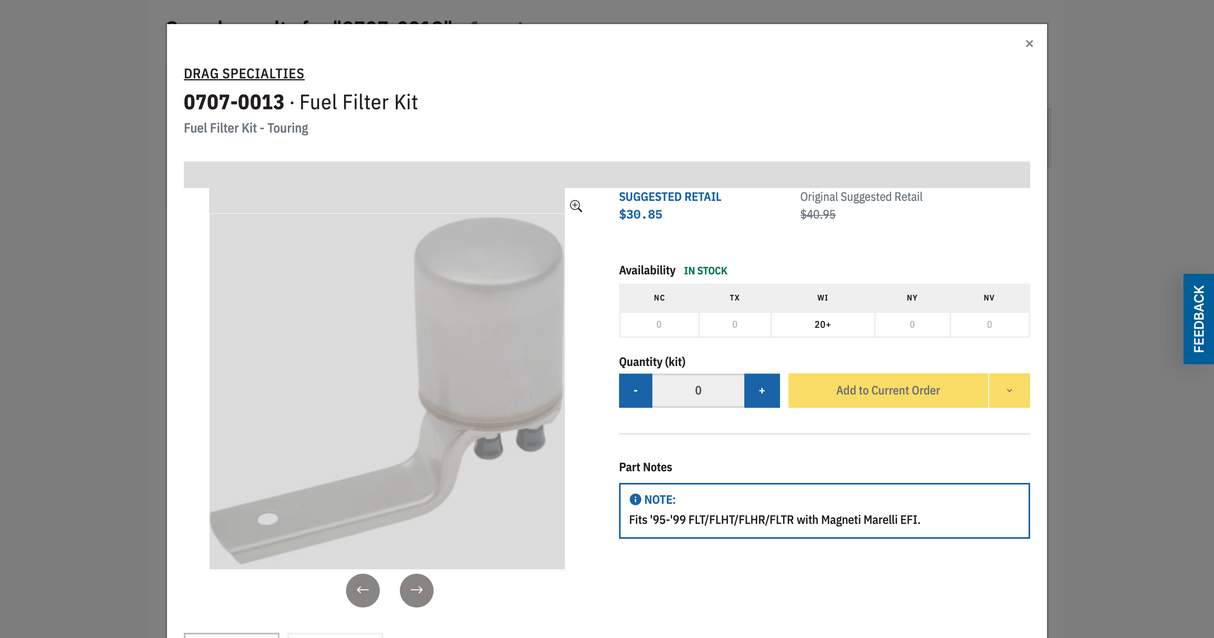 Fuel Filter Kit