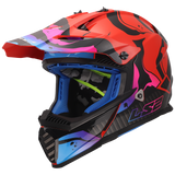 LS2 WASH - GLOSS RED/WHITE/BLUE - Gate Youth Helmet