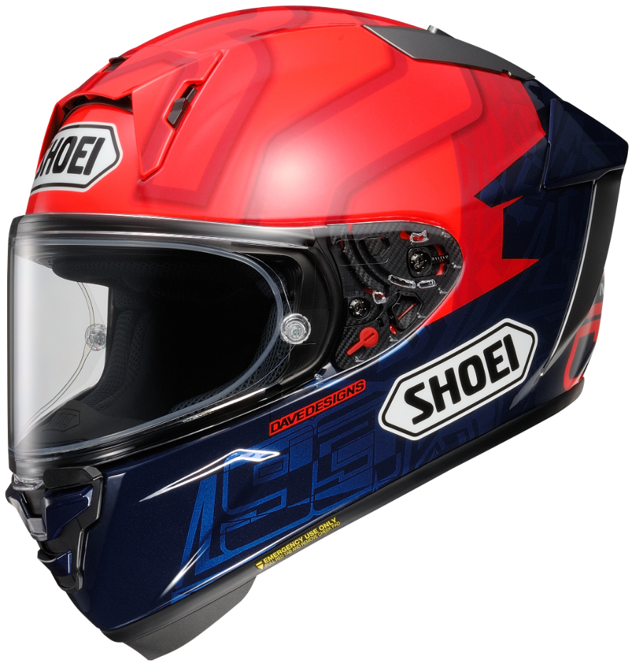 Shoei X-Fifteen Marquez 7 Helmet – Performance Moto Parts