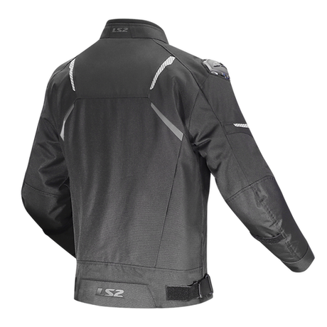 LS2 ZOOM - BLACK - Men's Touring Jacket