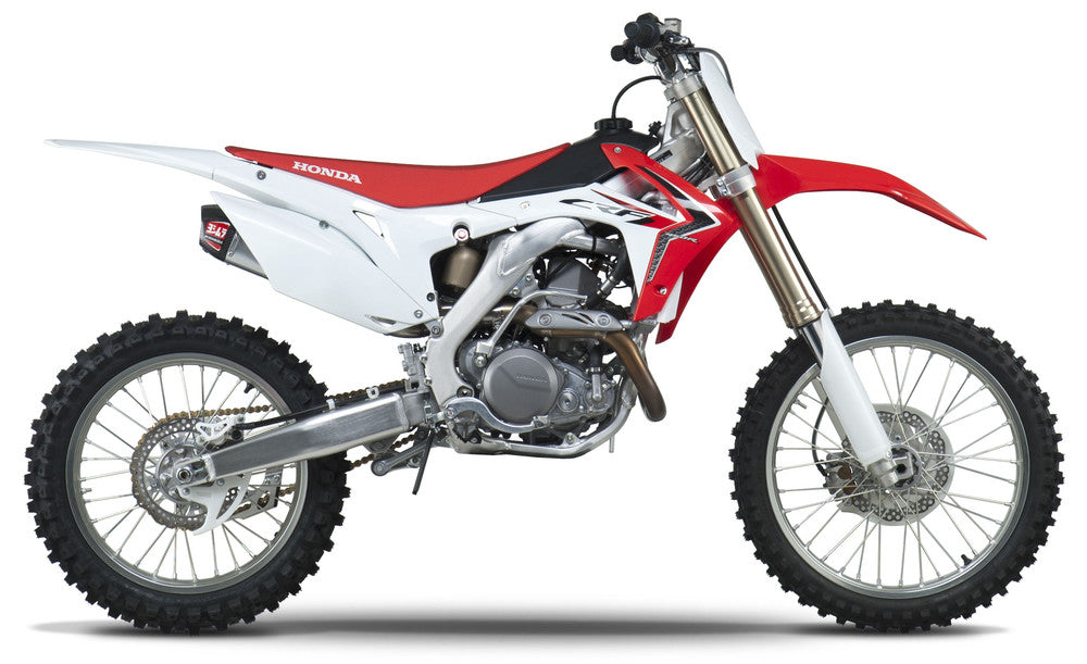 RS-9 HEADER/CANISTER/END CAP EXHAUST DUAL SLIP-ON SS-AL-CF