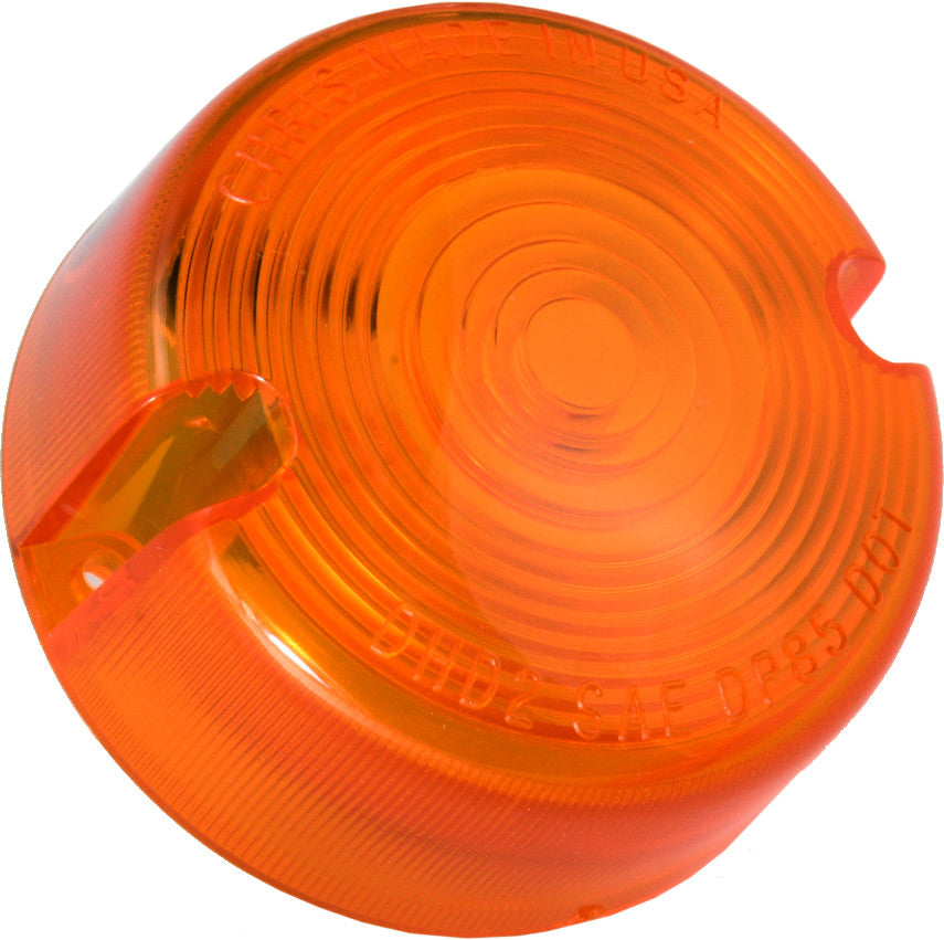TURN SIGNAL LENS LATE XL MODELS AMBER