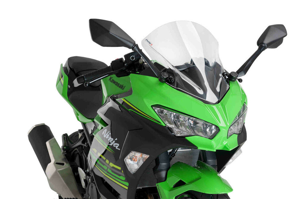 PUIG WINDSCREEN Z-RACING CLEAR KAW