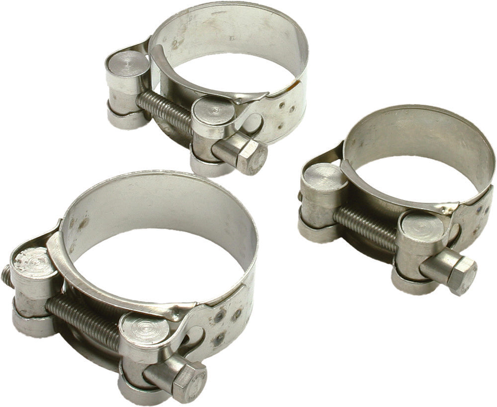 DRC STAINLESS EXHAUST CLAMP 36MM-39MM