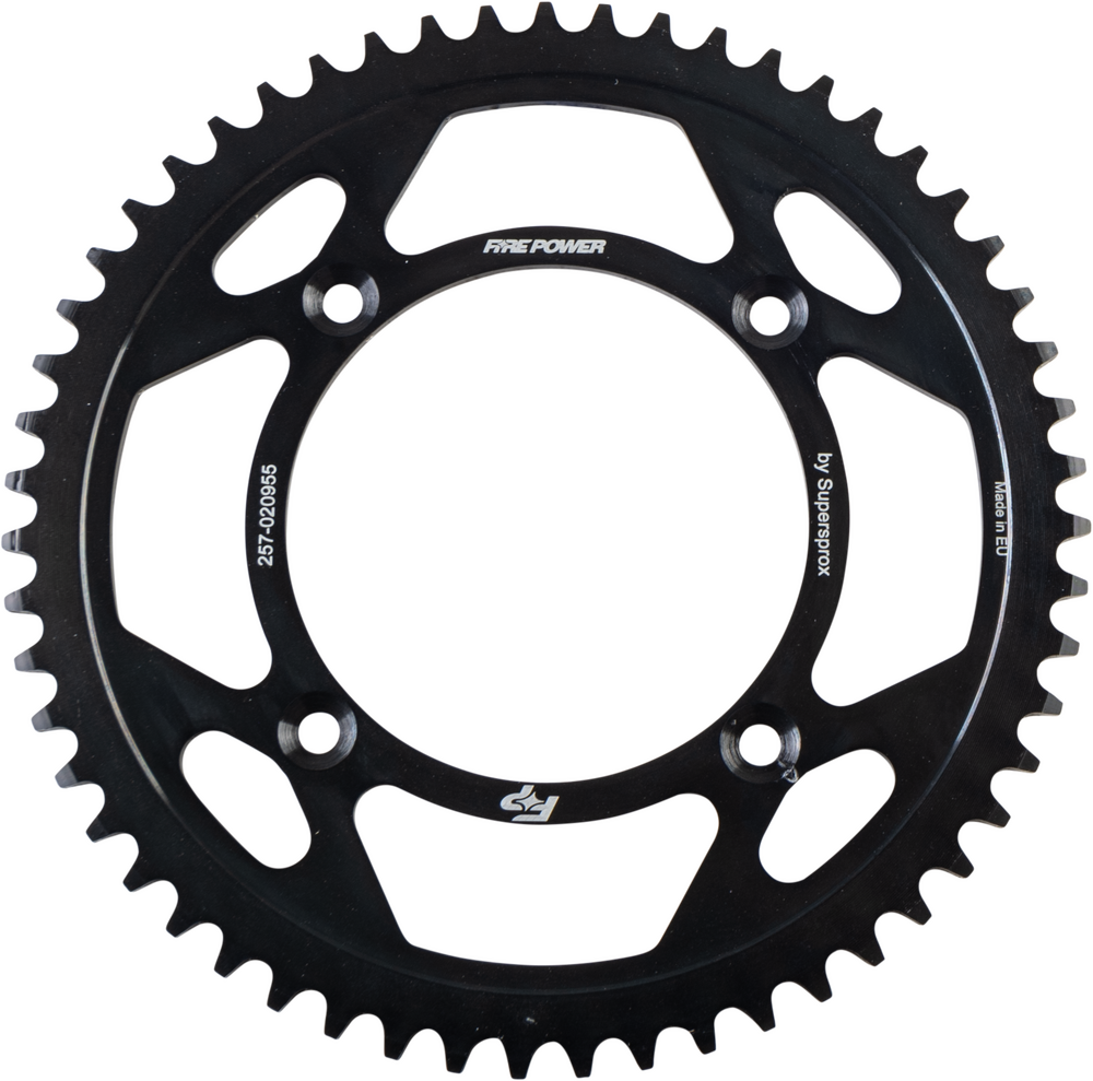 FIRE POWER REAR SPROCKET STEEL 55T BLK