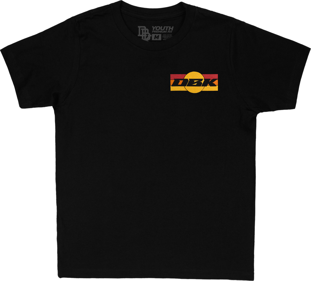 DBK Sunday Stripe Youth Black T-Shirt