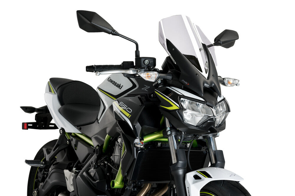 PUIG WINDSCREEN NAKED NEW GEN TOURING CLEAR KAW