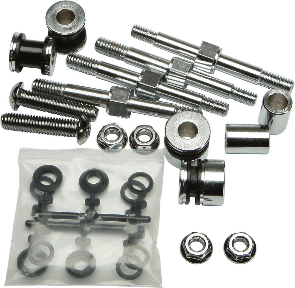 HARDDRIVE DOCKING HARDWARE KIT CHROME FLSTC/SC 05-07